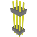 Conn Board Stacker HDR 6 POS 2.54mm Solder ST Top Entry Thru-Hole Bulk