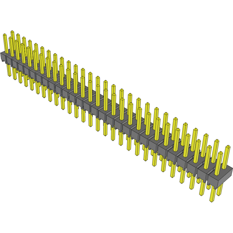 Samtec-TSW-128-08-T-D Steckverbinderleisten und Leiterplattenbuchsen Conn Unshrouded Header HDR 56 POS 2.54mm Solder ST Top Entry Thru-Hole Bulk