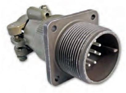 ITT Corporation-CA3100F20A48S-B-F80-A176 Steckverbinder, rund Conn Circular SKT 19 POS Crimp ST Wall Mount 19 Terminal 1 Port