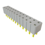 Conn Unshrouded Header HDR 24 POS 2.54mm Solder ST Top Entry Thru-Hole Bulk