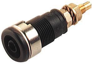 Altech Corporation-972354100 Apparecchiature per il test elettronico dei connettori 4mm test socket, panel mount, solder terminal, 32A