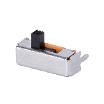 Switch Slide ON ON SPDT Raised Slide 0.3A 50VDC 10000Cycles PC Pins Thru-Hole