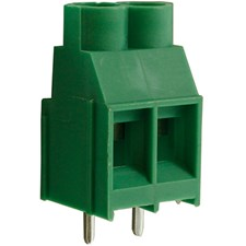CamdenBoss Ltd-CTBP04VY/2 Steckverbinder, Klemmenblöcke Conn Terminal Block F 2 POS 6.35mm Solder ST Thru-Hole 30A