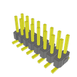 Conn Unshrouded Header HDR 16 POS 2.54mm Solder ST Top Entry SMD T/R