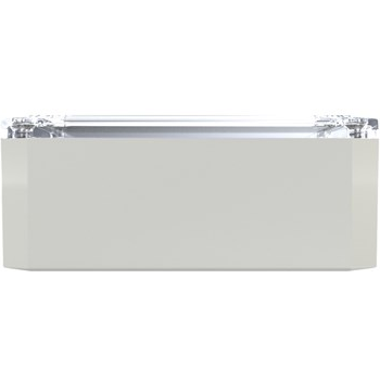 CamdenBoss Ltd-CSACTT003 Kästen, Gehäuse und Gestelle Light Gray Acrylonitrile Butadiene Styrene Wall Mount Universal Enclosure