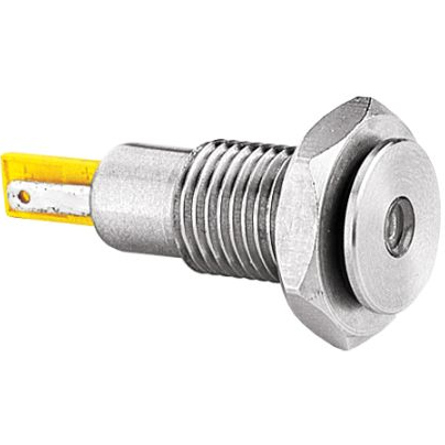 Bulgin Components PLC-DX0506/BL/24 Panel Mount Indicators LED Panel Mount Indicator Uni-Color Blue 1600mcd 2-Pin Bulk