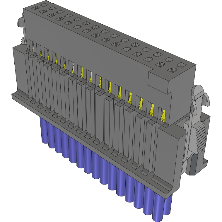 Samtec-SFSDT-15-28-H-06.00-SR Andere Kabelbaugruppen Cable Assembly Discrete Wire 0.152m 28AWG Socket Strip 30 POS SKT Crimp TIGER EYE™ Layer