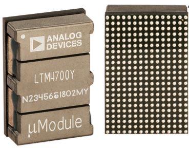 Analog Devices-LTM4700EY#PBF DC/DC-Wandler und Spannungsreglermodul Dual 50A or Single 100A µModule Regulator with Digital Power System Management