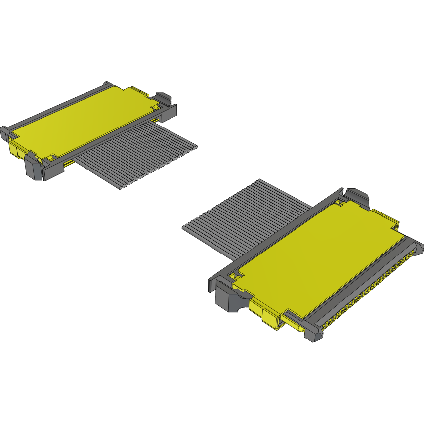 Samtec-FCF8-30-01-L-11.20-S Kabelbaugruppen Koaxial Cable Assembly Coaxial 0.284m 38AWG Wire to Board to Wire to Board M-M Bag