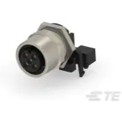 TE Connectivity-T4145015031-001 Steckverbinder, rund Conn M12 Circular SKT 3 POS Solder RA Thru-Hole 3 Terminal 1 Port