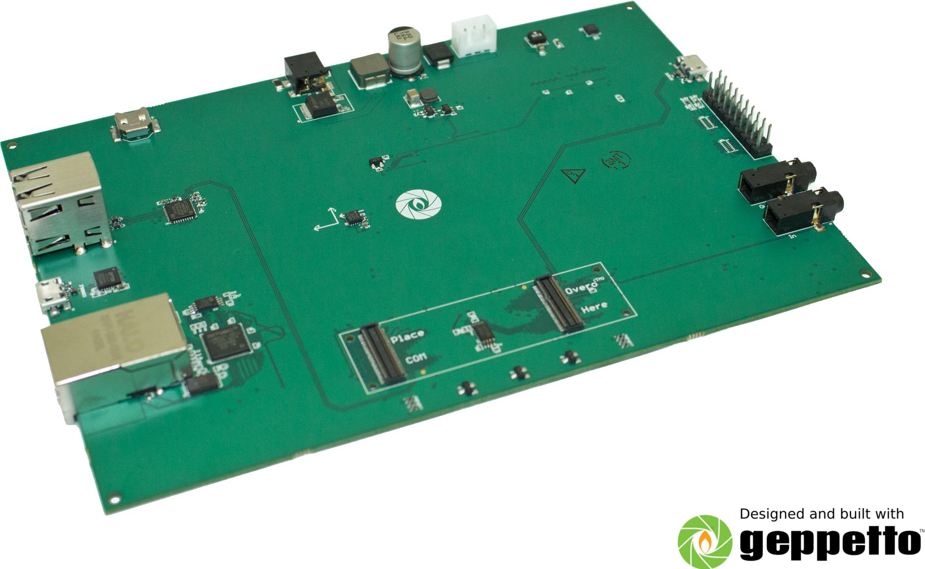 Gumstix, Inc-PKG30302 Kit e strumenti di sviluppo LAN9221 Specialized Interface Evaluation Board
