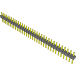 Conn Unshrouded Header HDR 34 POS 2.54mm Solder ST Top Entry Thru-Hole Bulk