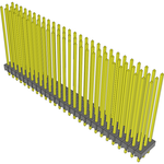 Conn Unshrouded Header HDR 81 POS 2.54mm Solder ST Top Entry Thru-Hole Bulk