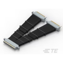 TE Connectivity-2016745-3 Kabelbaugruppen Koaxial SIGNAL CABLE ASSEMBLY, 128P LIF TO 2X64 COAX, L350