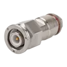 HUBER+SUHNER-11_TNC-50-6-8/12-_NE RF-Steckverbinder Conn TNC 0Hz to 11GHz 50Ohm Clamp ST Cable Mount PL Gold Over Nickel Single