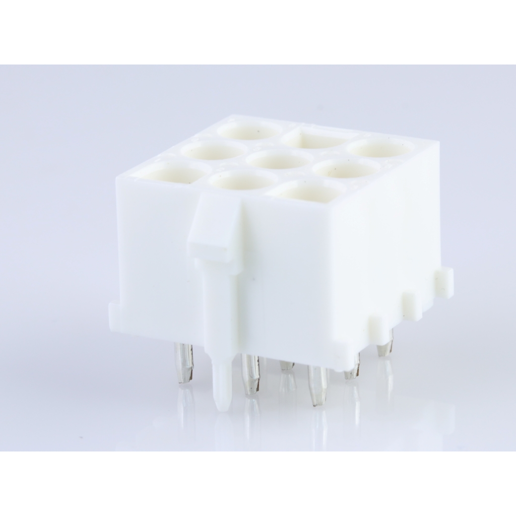 Molex-43255-0035 Steckverbinderleisten und Leiterplattenbuchsen Conn Wire to Board HDR 9 POS 6.35mm Solder ST Thru-Hole MLX Tray