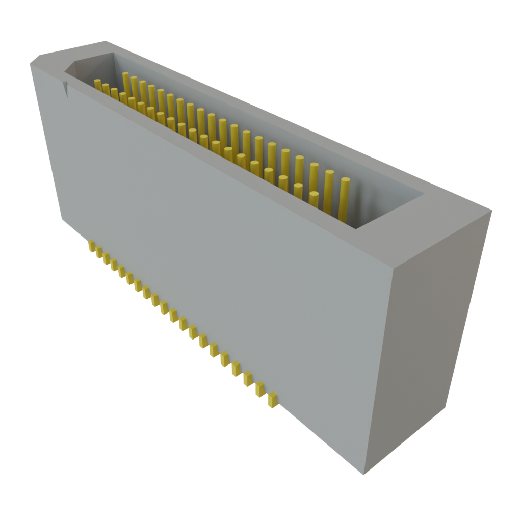 Samtec-TEM-120-02-07.0-H-D Steckverbinderleisten und Leiterplattenbuchsen Conn Shrouded Header (4 Sides) HDR 40 POS 0.8mm Solder ST Top Entry SMD Tray