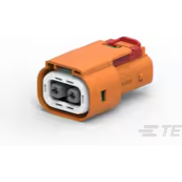 TE Connectivity-4-2103177-6 Einzeladersteckverbinder, Gehäuse Conn Housing PL 2 POS 10.4mm Crimp ST Cable Mount
