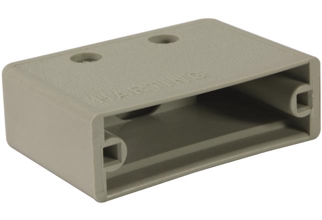 HARTING-09670090411 Schrumpfbalgenadapter Shell Housing 180° E Shell Size Metallised Thermoplastic Slide Lock