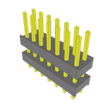 Conn Board Stacker HDR 14 POS 2.54mm Solder ST Top Entry Thru-Hole Bulk