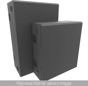 Hammond Manufacturing-HLP8U31BK Kästen, Gehäuse und Gestelle Black Steel Wall Mount Rack Cabinet