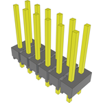 Conn Unshrouded Header HDR 12 POS 2.54mm Solder ST Top Entry Thru-Hole Bulk
