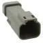 Bulgin Components PLC-PX0106P02GY Steckverbinder, rechteckig Conn Rectangular PIN 2 POS Crimp ST Cable Mount