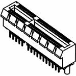 Molex-0877159105 Raccordement de bord de carte Conn PCI Express Card Edge SKT 64 POS 2mm Solder ST Thru-Hole PCI Express Tray