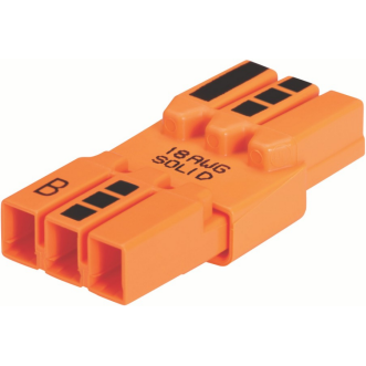 IDEAL Industries-30-682SM Potenza del connettore Conn Power PL 2 POS Crimp ST Cable Mount 2 Terminal 1 Port Carton