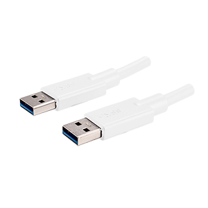Same Sky (formerly CUI Devices)-CBL-UA3-UA3-10WP Cable Assembly USB Cable Assembly 1m USB 3.2 Type A to USB 3.2 Type A 9 to 9 POS M-M 28AWG