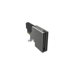 Conn Card Edge F 56 POS 0.6mm RA Panel Mount Tray