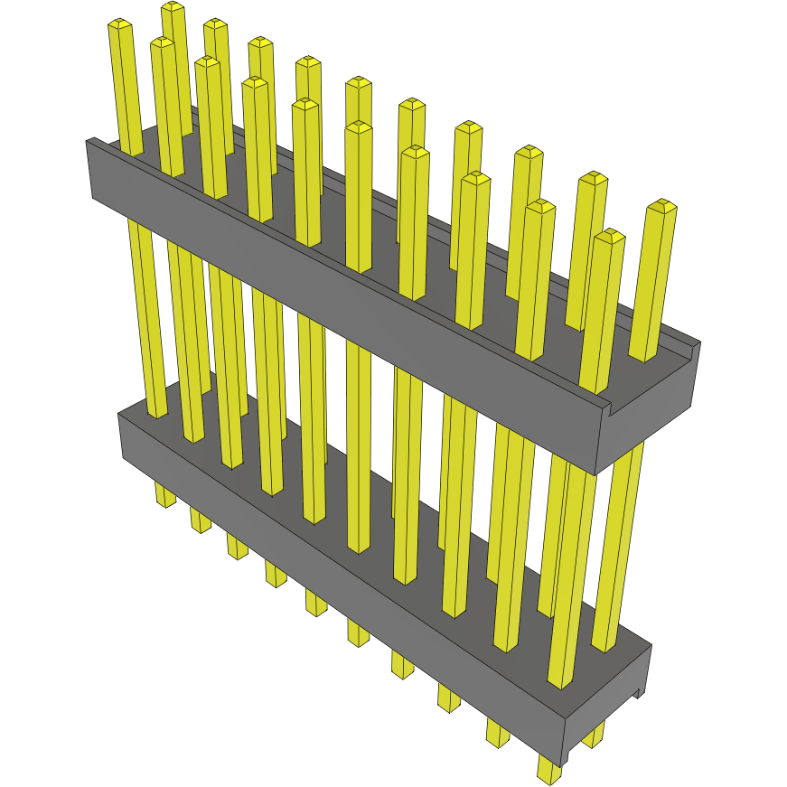 Samtec-DW-10-11-F-D-625 Piastre connettori e prese PCB Conn Board Stacker HDR 20 POS 2.54mm Solder ST Top Entry Thru-Hole Bulk