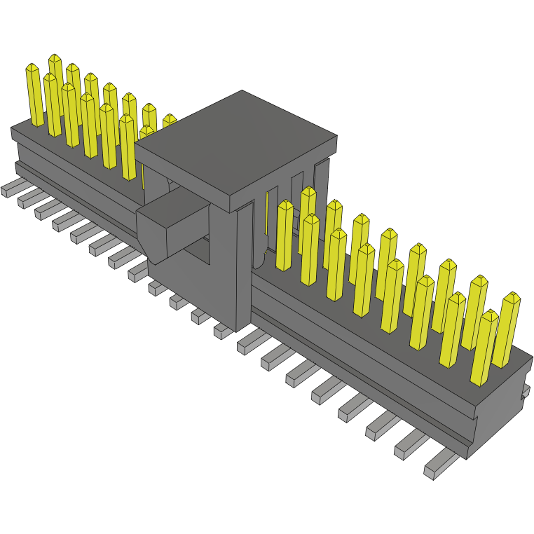 Samtec-FTSH-120-01-LM-DV-K-P-TR Steckverbinderleisten und Leiterplattenbuchsen Conn Unshrouded Header HDR 40 POS 1.27mm Solder ST Top Entry SMD TIGER CLAW™ T/R