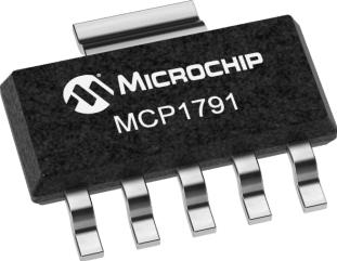 Microchip Technology-MCP1791T-5002E/DCV03 Linear Regulators LDO Regulator Pos 5V 0.07A 6-Pin(5+Tab) SOT-223 T/R