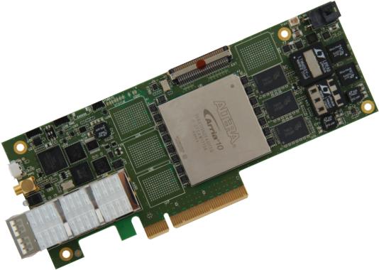 ReFLEX CES-XPRESSGXA10-LP1151B Kit e schede di sviluppo a logica programmabile 10AX115N2F40I1SG FPGA Development Board 20MHz 8GB RAM NOR Flash