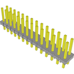 Conn Unshrouded Header HDR 28 POS 2.54mm Solder ST Top Entry Thru-Hole Bulk