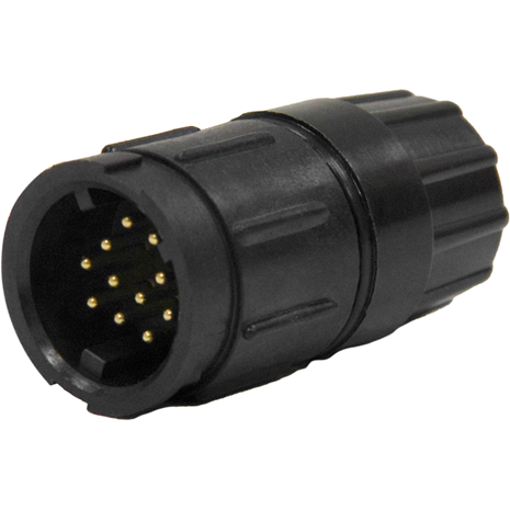 Conxall-W5280-11PG-3DC Connettore circolare Conn Circular PIN 11 POS Crimp ST Cable Mount 11 Terminal 1 Port Bulk