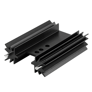 Same Sky (formerly CUI Devices)-HSE-B20381-035H Dissipateur thermique Heat Sink Passive TO-220 Vertical Thru-Hole Aluminum 6063-T5 Black Anodized