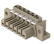 Weidmuller-1612650000 连接器接线板 Conn Terminal Block SKT 10 POS 7mm Solder RA Panel Mount 14A Box