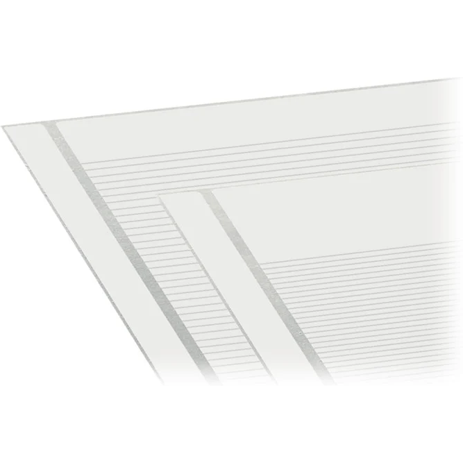 WAGO-210-332/1110-087 Accessoires de raccordement Connector Accessories Marker Strip Straight Black/White Box