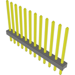 Conn Unshrouded Header HDR 12 POS 2mm Solder ST Top Entry Thru-Hole Bulk