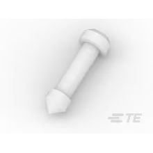 TE Connectivity-3400130 Steckverbinderzubehör Connector Accessories Hole Plug Straight Polyoxymethylene Natural Bag