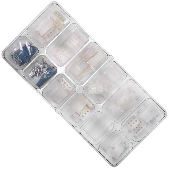 TE Connectivity-2110848-3 Juegos de componentes Deluxe Panel Mount, Free Hanging and Positive Lock Plug and Receptacle Kit