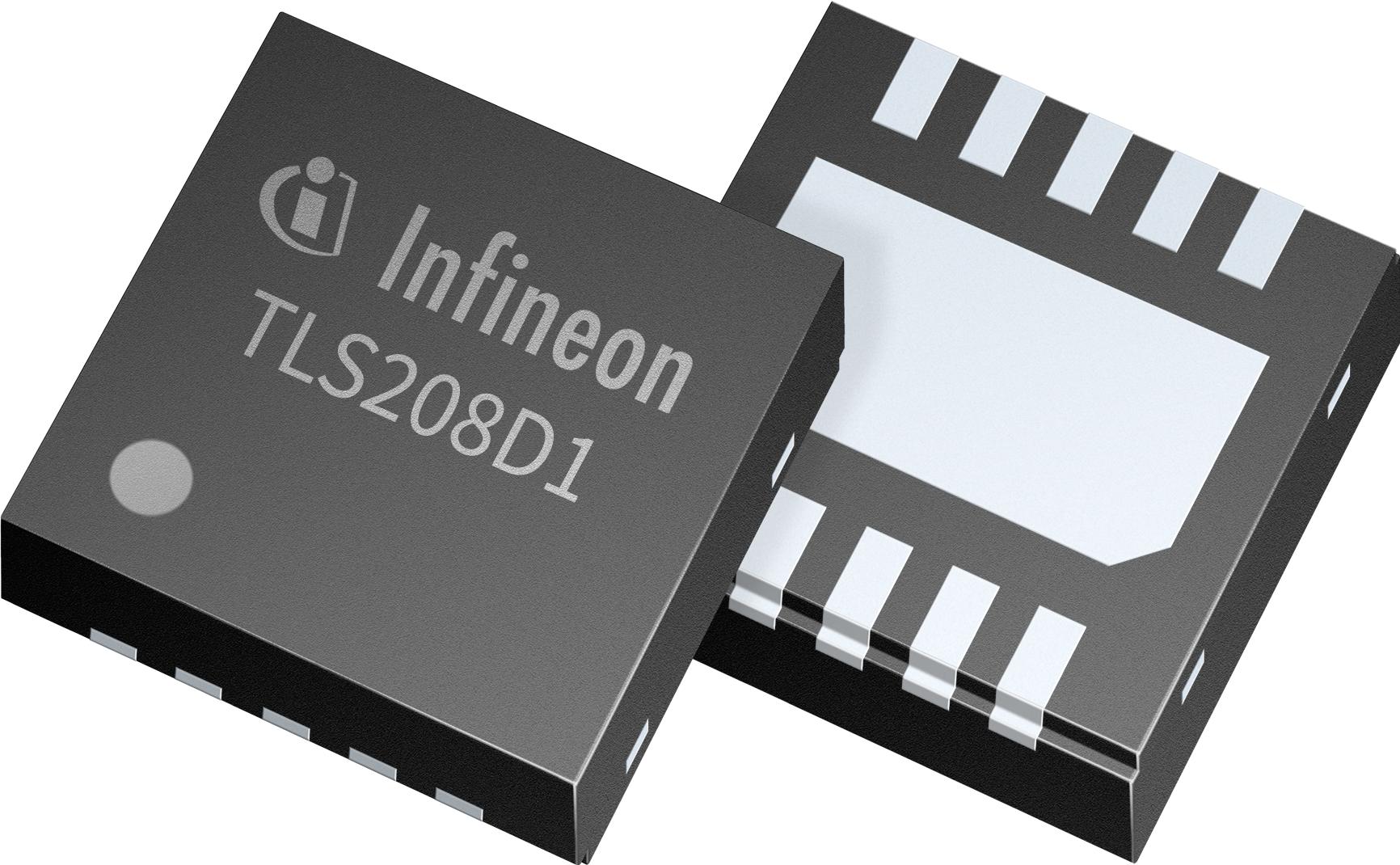 Infineon Technologies AG-TLS208D1LDVXUMA1 Linear Regulators LDO Regulator Pos 0.8V to 5.25V 0.8A Automotive AEC-Q100 10-Pin TSON EP T/R