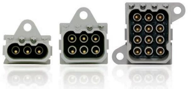 ITT Corporation-VRPC-06S-67 Conector rectangular Conn Rectangular SKT 6 POS ST Cable Mount