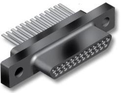 Glenair-MWDL-9P-4C4-.125B Montajes de cables, otros Cable Assembly Strand Copper Wire 0.003m 24AWG Micro D-Subminiature 9 POS PIN Crimp