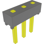Conn Unshrouded Header HDR 3 POS Solder ST Top Entry Thru-Hole Bulk