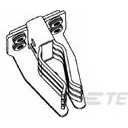 TE Connectivity-1367369-1 Steckverbinder Conn Busbar Connector RCP 1 POS Solder RA Thru-Hole 1 Terminal 1 Port Bag/Box