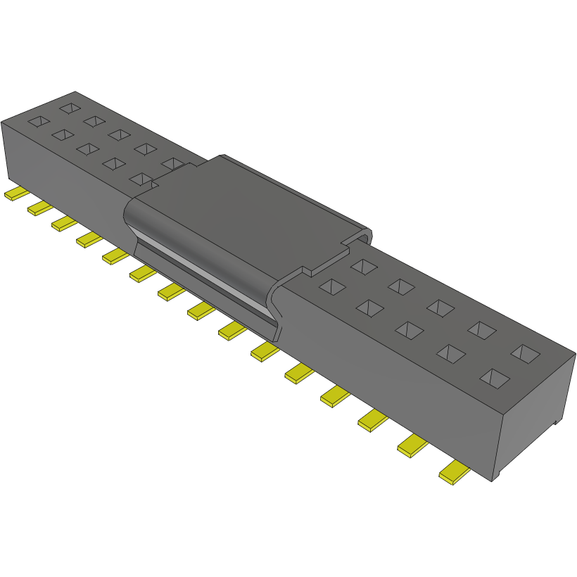 Samtec-CLP-115-02-H-D-A-P-TR Steckverbinderleisten und Leiterplattenbuchsen Conn Socket Strip SKT 30 POS 1.27mm Solder ST Top Entry SMD TIGER CLAW™ T/R