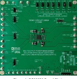 Analog Devices-DC2985A Energiemanagement, Entwicklungsplatinen und -kits LT3380 Demo PMIC 4 Buck 3 LDO + I2C